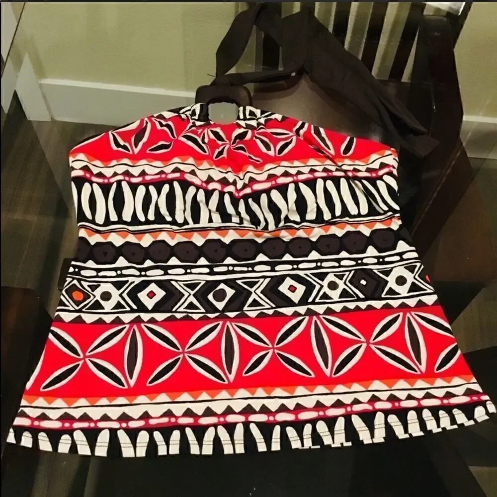 Le Blanca tankini /bikini tribal print